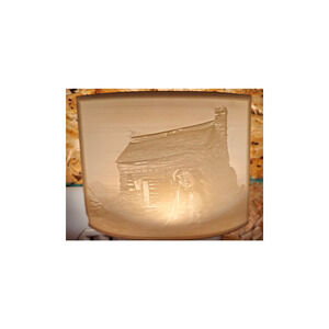 Civil War Confederate The Lost Cause Night Light 3D Print Lithophane Night Light